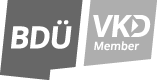 BDÜ Logo Member of VKD
